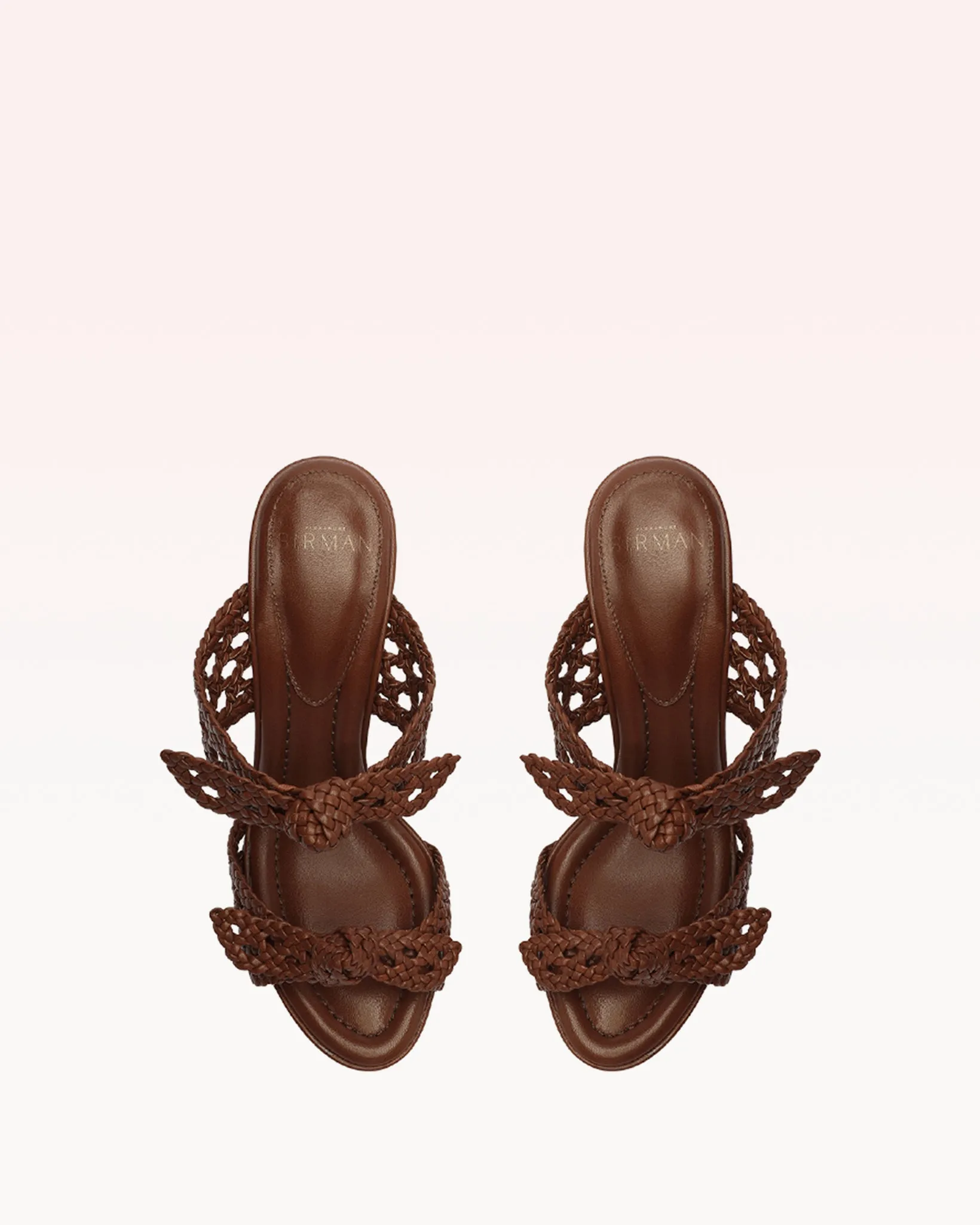 Clarita Intreccio 90 Doppia Soletta Rum sold by Alexandre Birman product image thumbnail 4