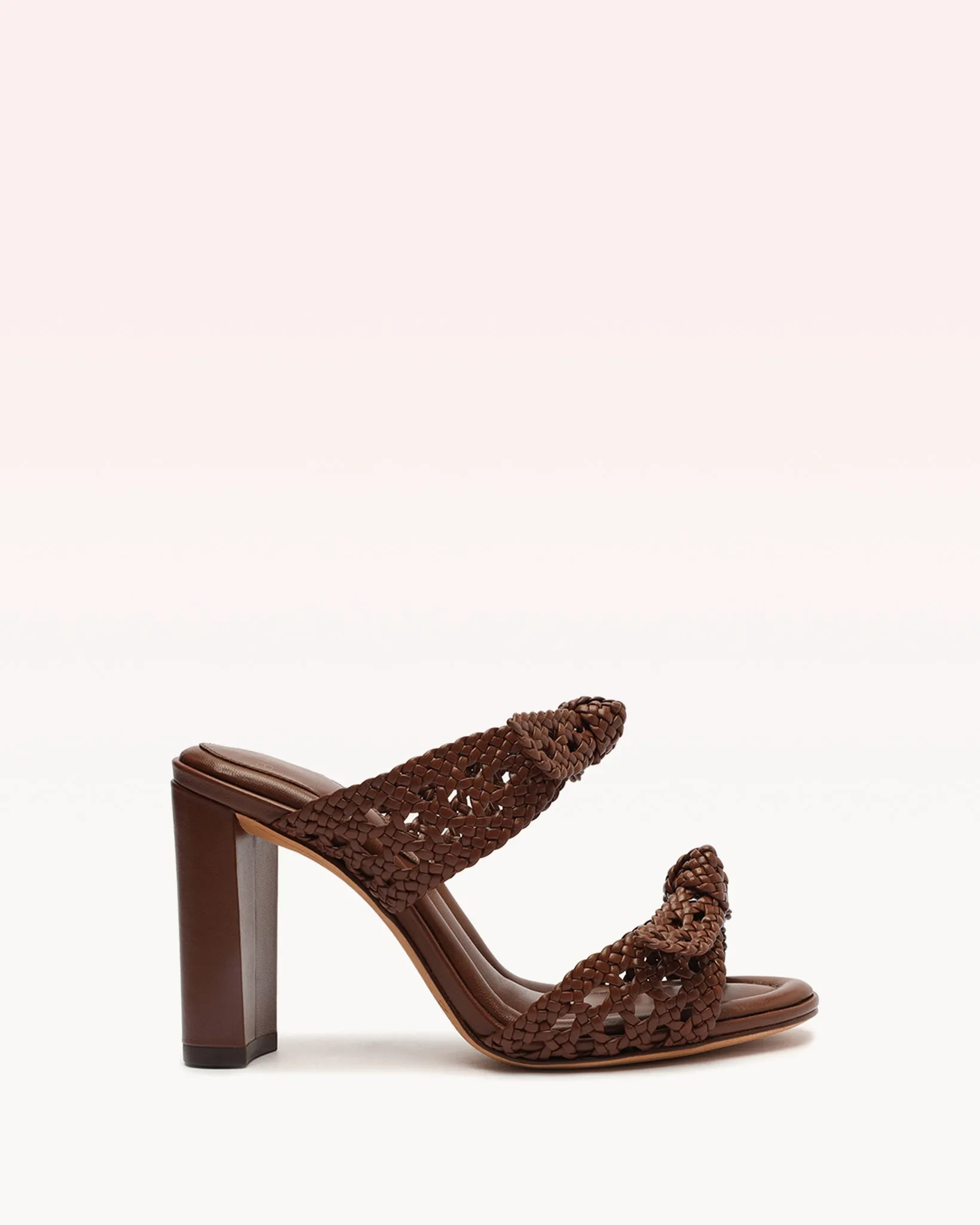 Clarita Intreccio 90 Doppia Soletta Rum sold by Alexandre Birman