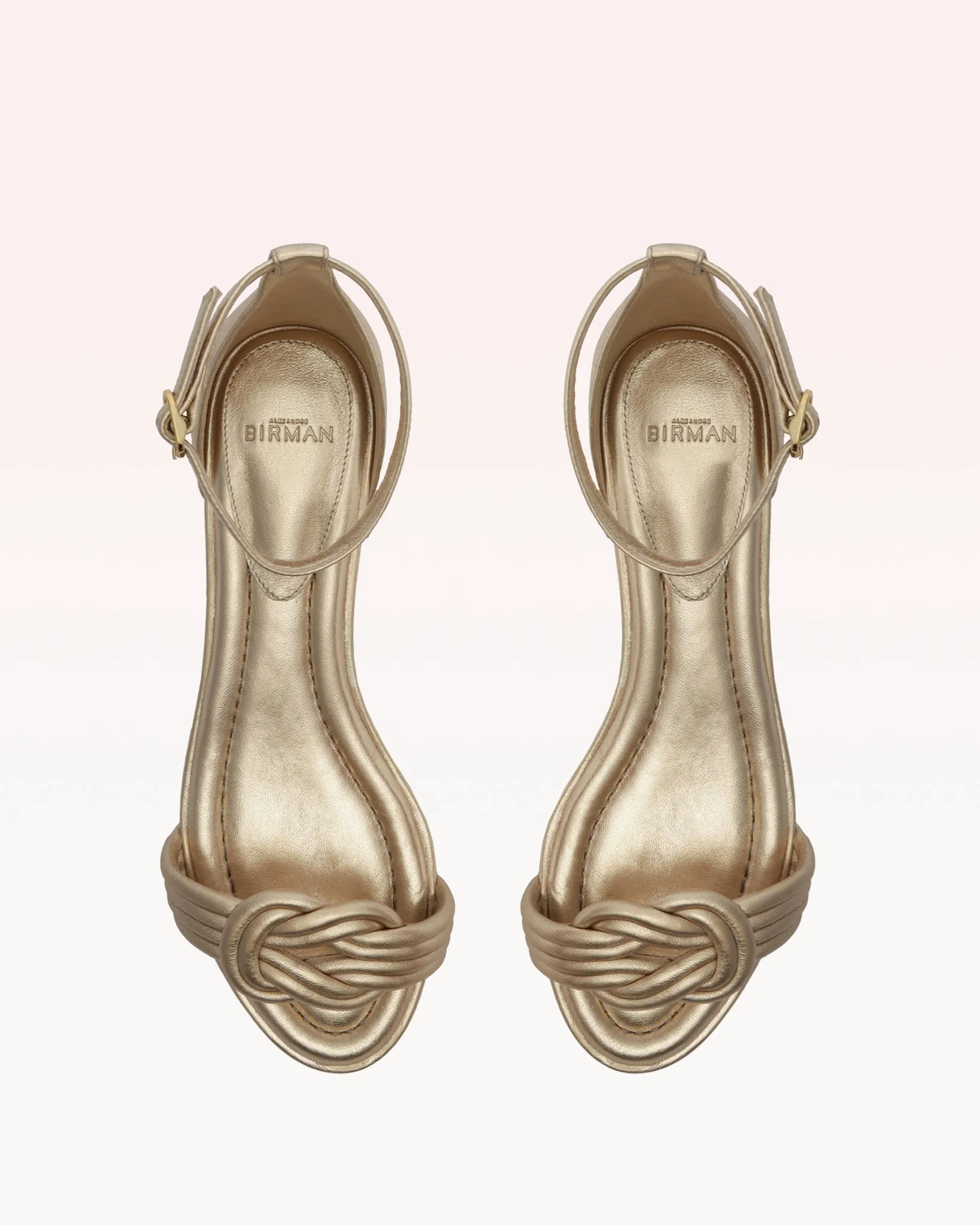 Vicky Doppia Soletta 30 Golden sold by Alexandre Birman product image thumbnail 4