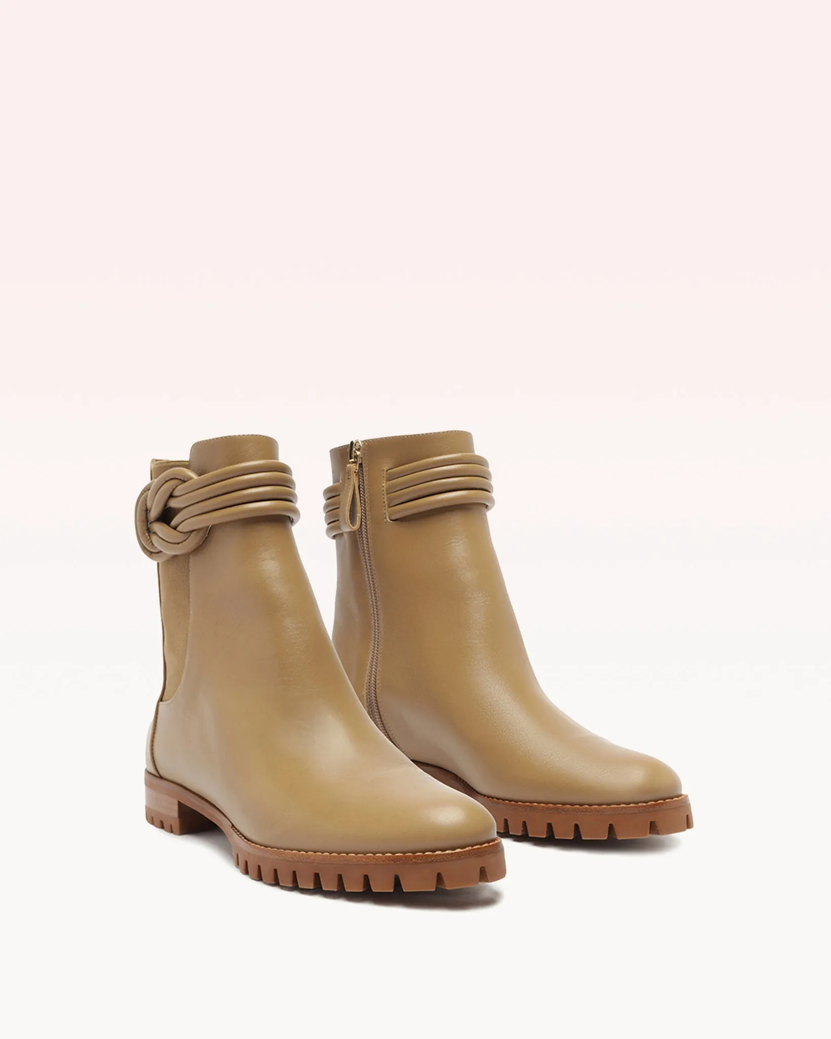 Vicky Waterproof Combat Bootie Latte sold by Alexandre Birman product image thumbnail 2