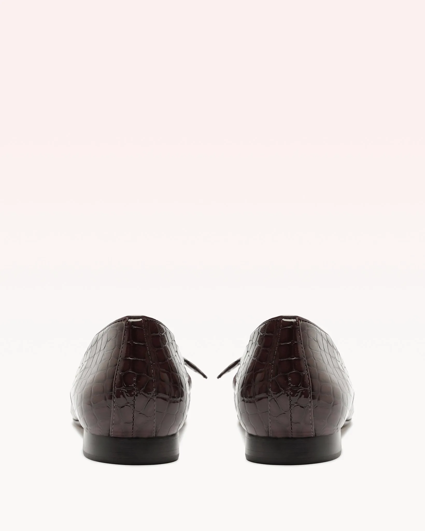 Clarita Belgian Crocco Loafer Cherry Lacquer sold by Alexandre Birman product image thumbnail 3