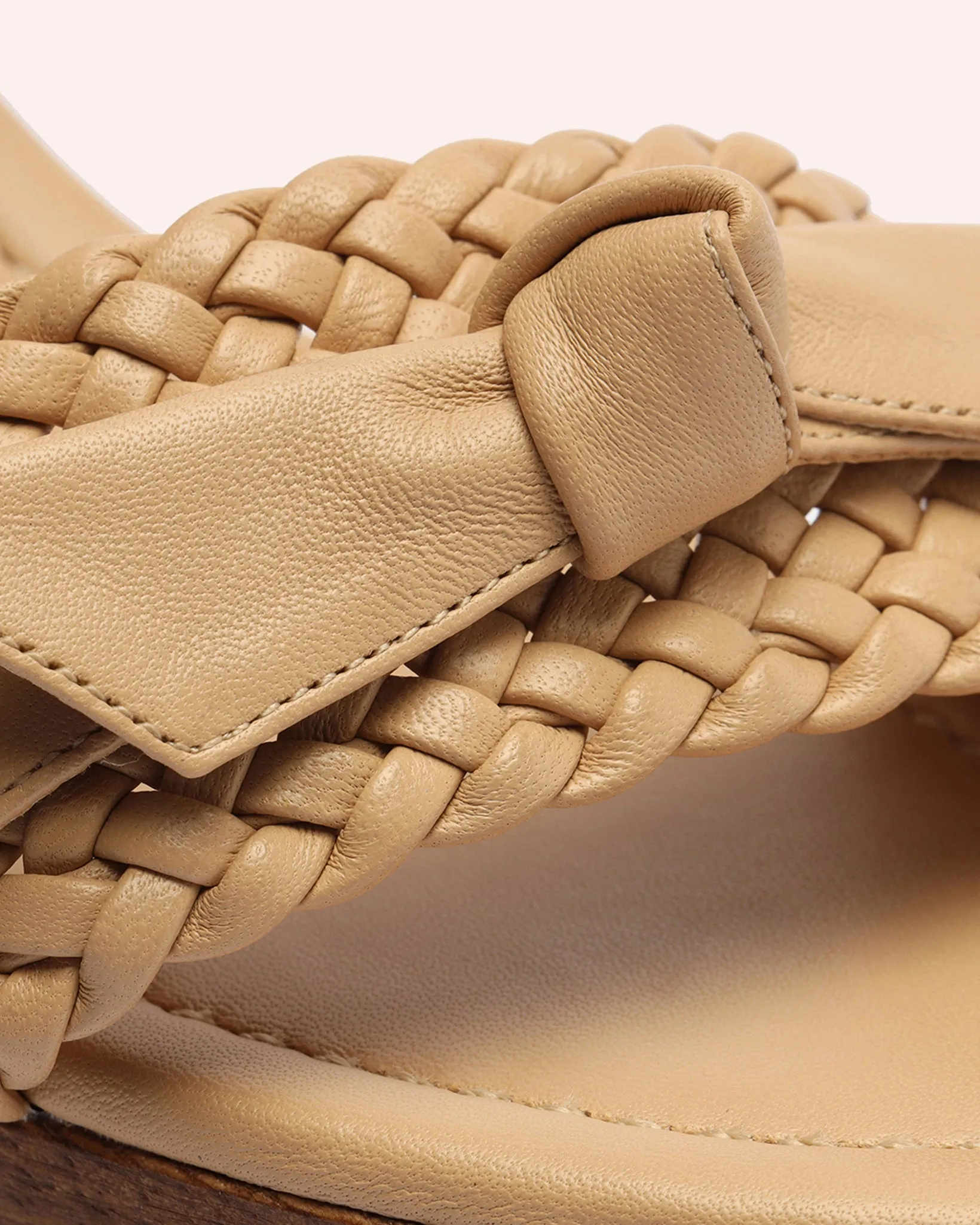 Clarita Clog 110 Beige sold by Alexandre Birman product image thumbnail 4