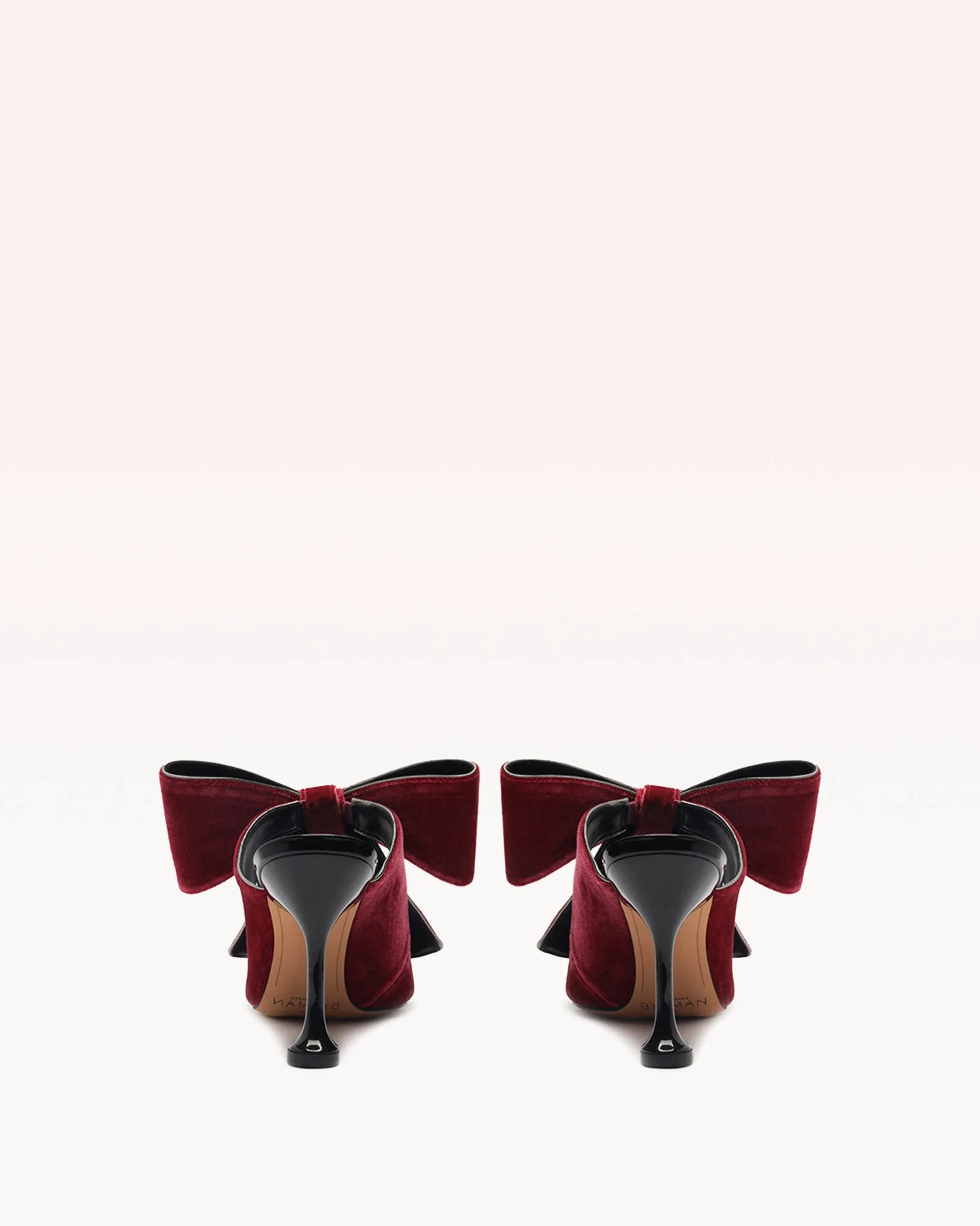 Lupita 85 Velvet Pale Cherry sold by Alexandre Birman product image thumbnail 4