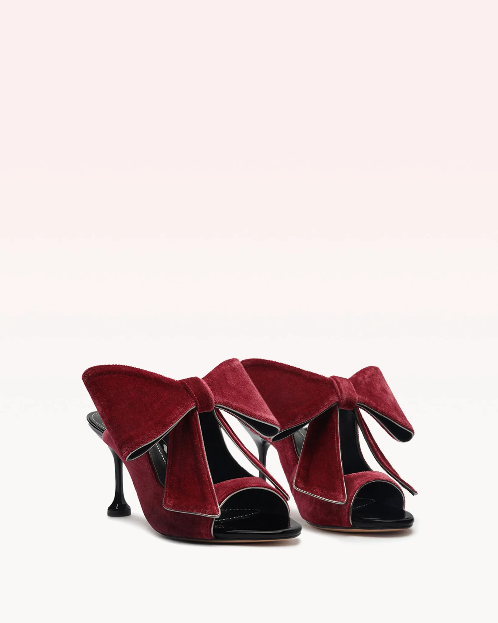 Lupita 85 Velvet Pale Cherry sold by Alexandre Birman product image thumbnail 3