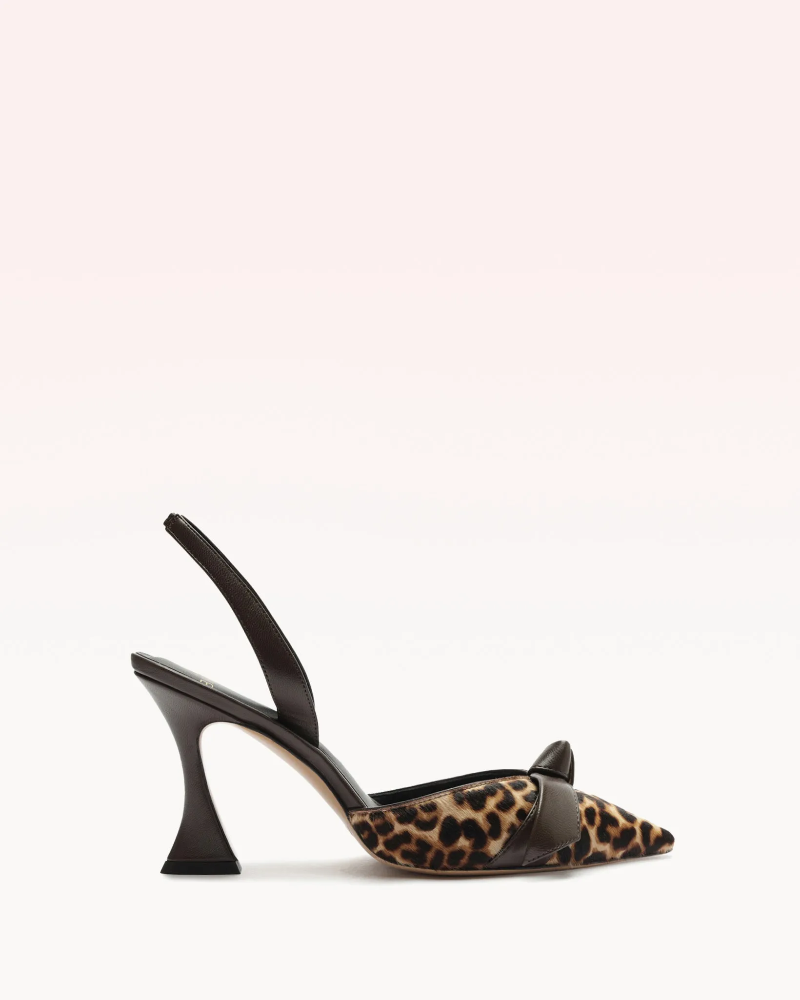 Clarita Bell Slingback 85 Leopard sold by Alexandre Birman