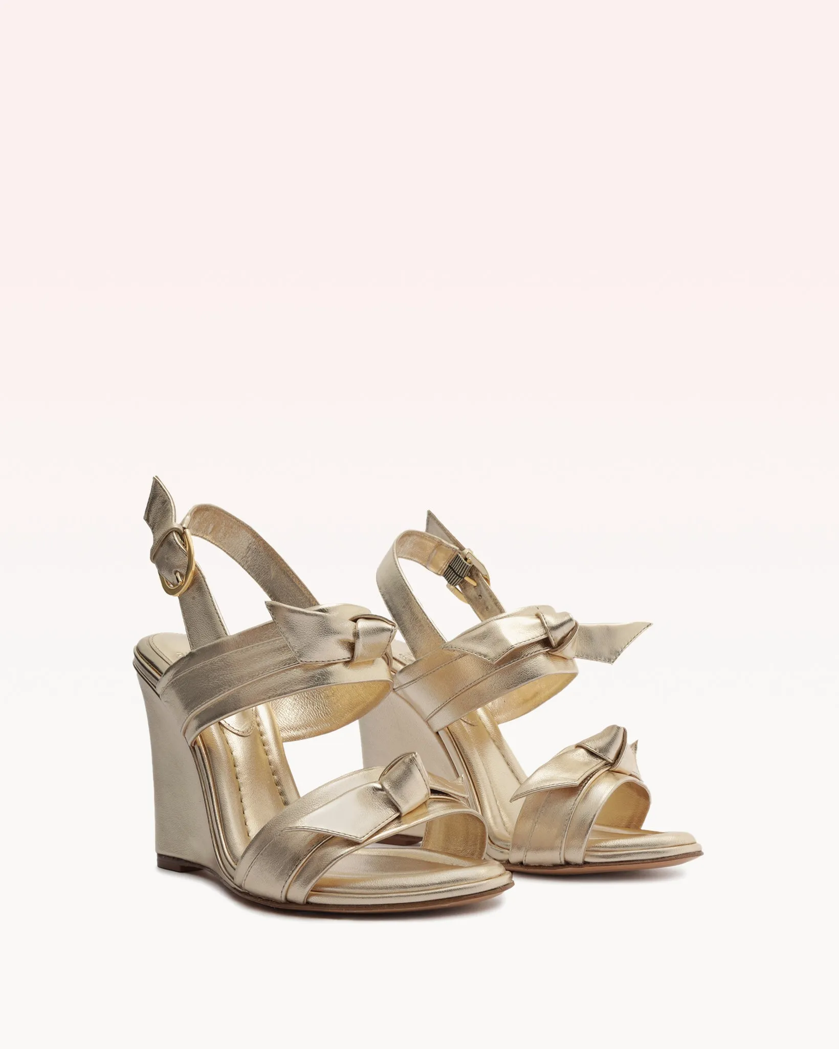 Clarita Doppia Soletta Golden sold by Alexandre Birman product image thumbnail 2