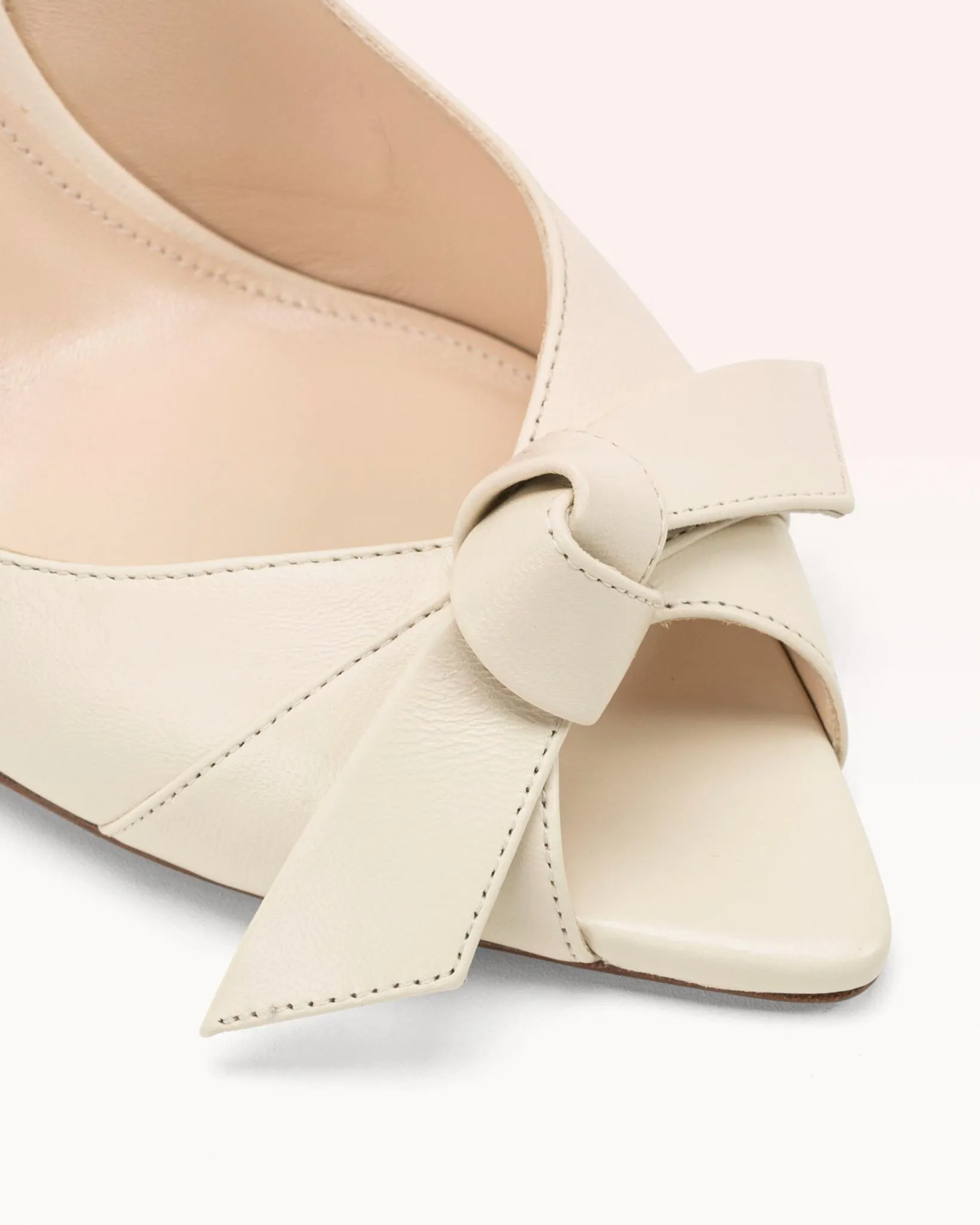 Clarita Peep Toe 100 Dove sold by Alexandre Birman product image thumbnail 4