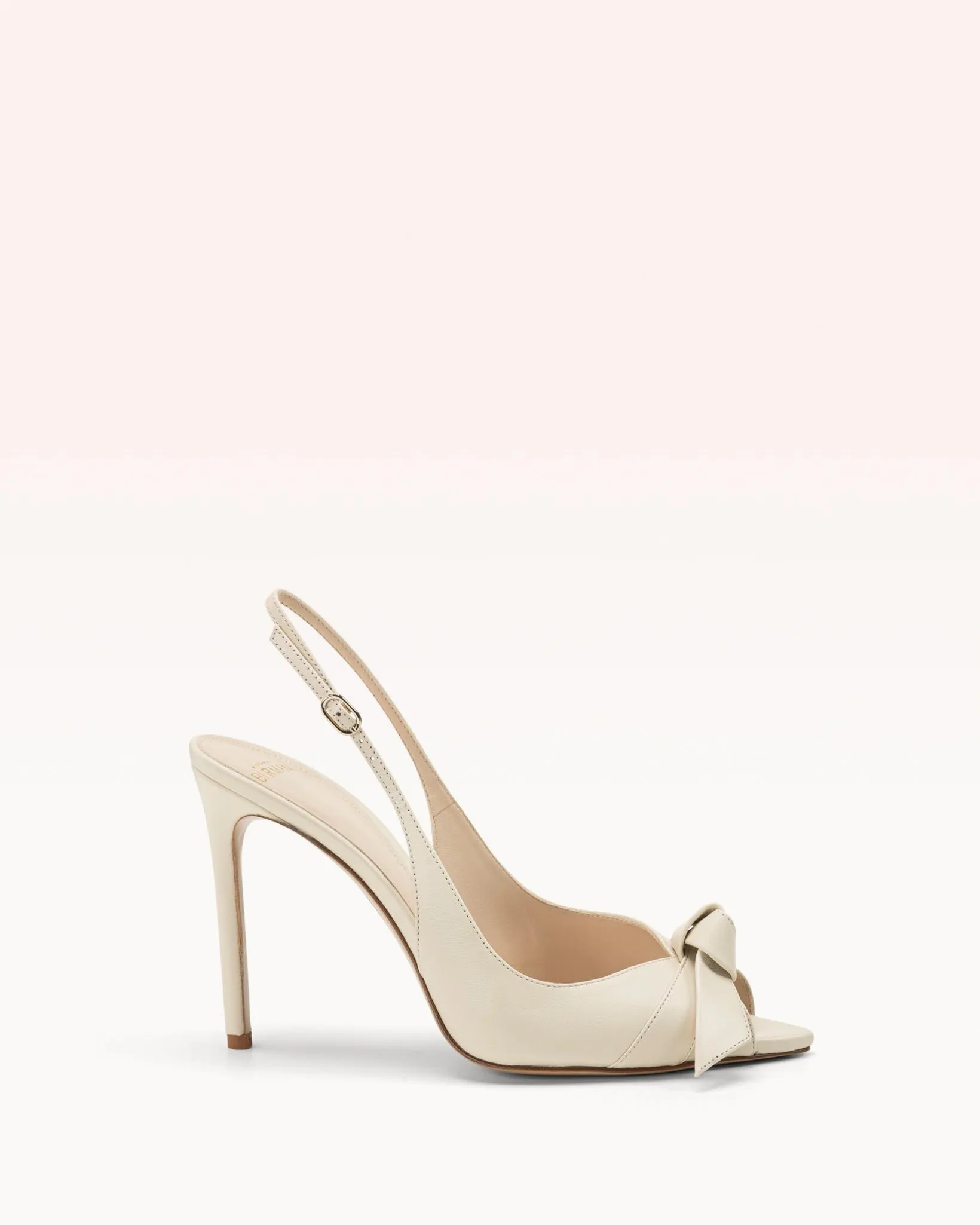 Clarita Peep Toe 100 Dove sold by Alexandre Birman