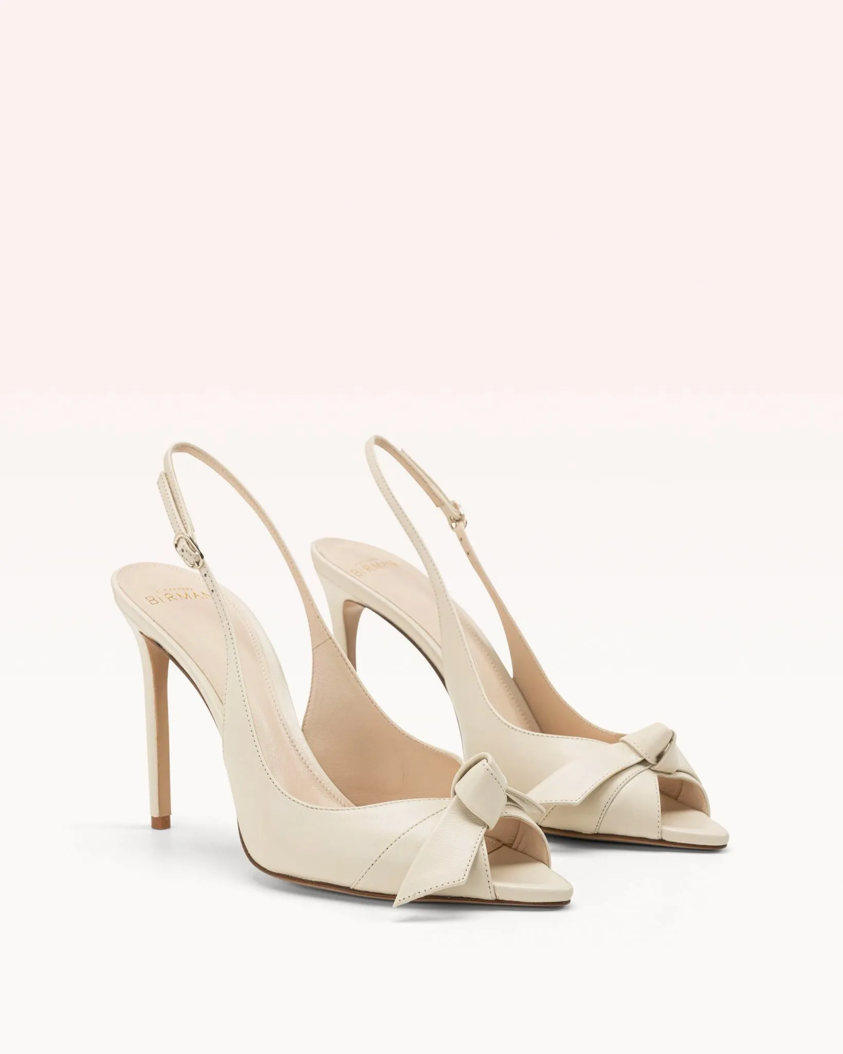 Clarita Peep Toe 100 Dove sold by Alexandre Birman product image thumbnail 2