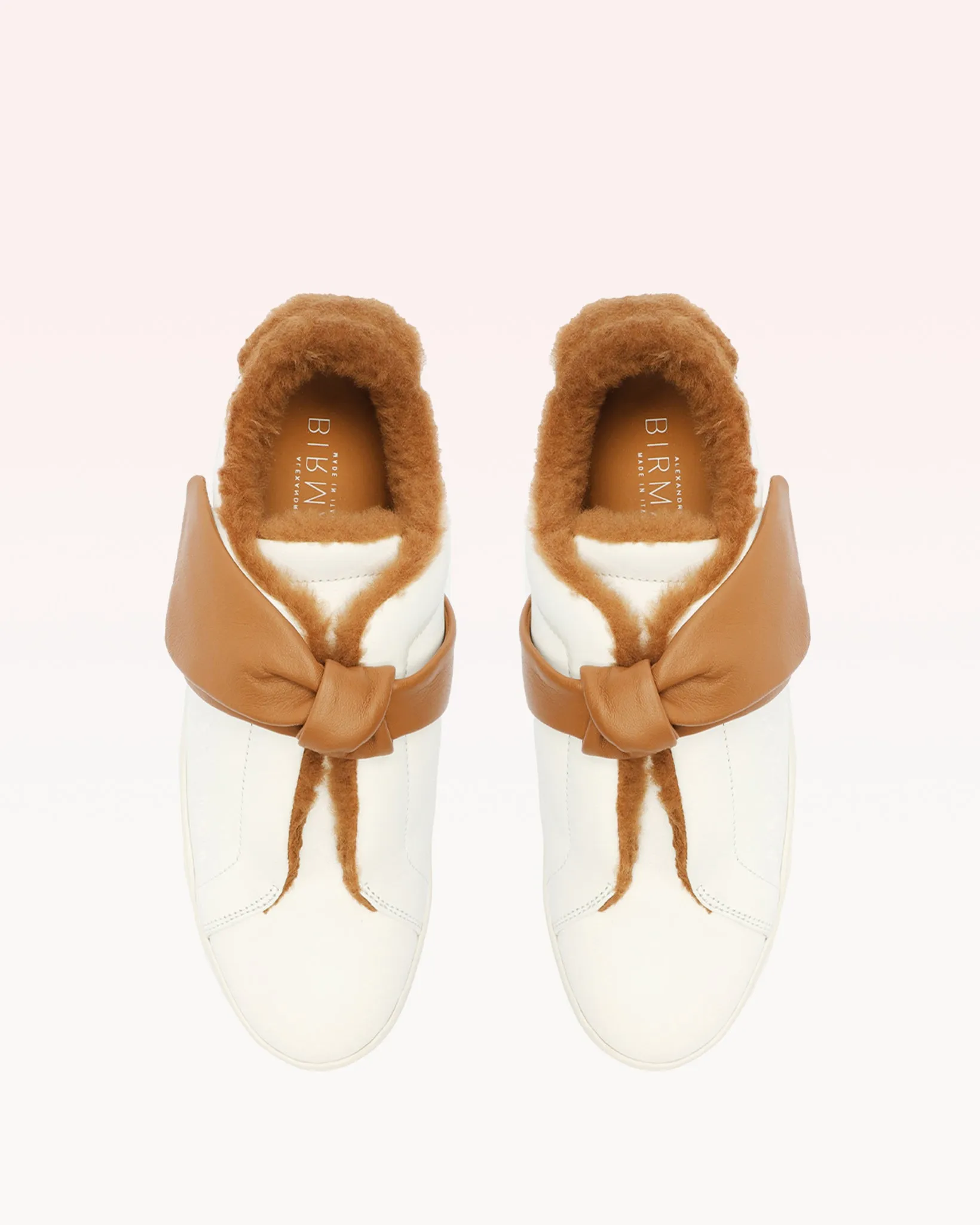 Asymmetric Clarita Sneaker Montone Cognac sold by Alexandre Birman product image thumbnail 3