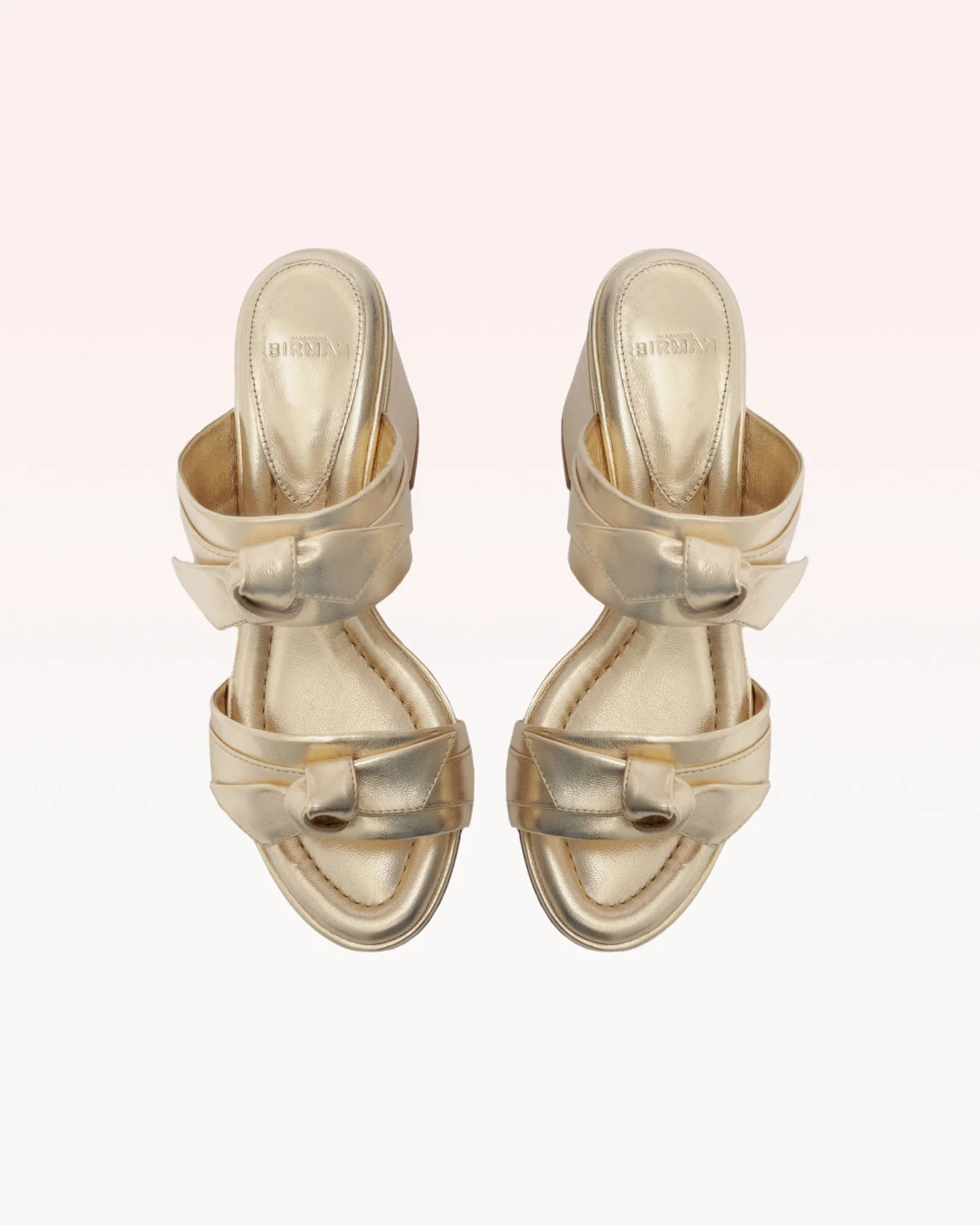 Clarita 60 Doppia Soletta Gold sold by Alexandre Birman product image thumbnail 3