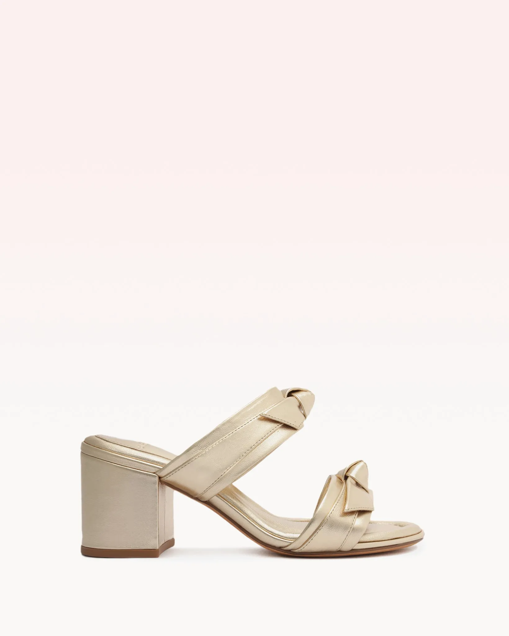 Clarita 60 Doppia Soletta Gold sold by Alexandre Birman