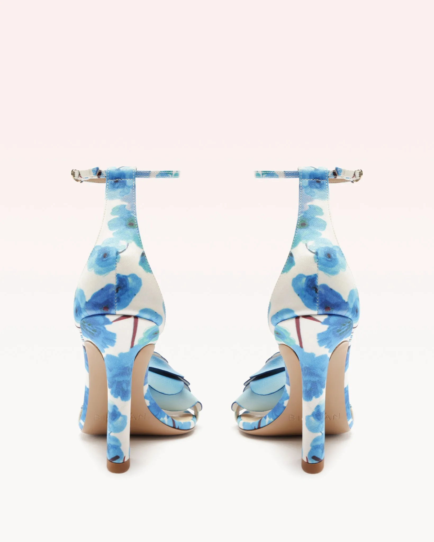 Dahlia 100 Floral Blue sold by Alexandre Birman product image thumbnail 3
