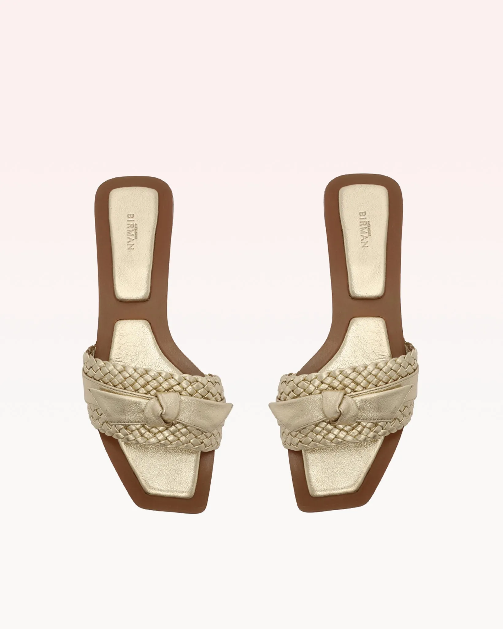 Clarita Slide Golden sold by Alexandre Birman product image thumbnail 3