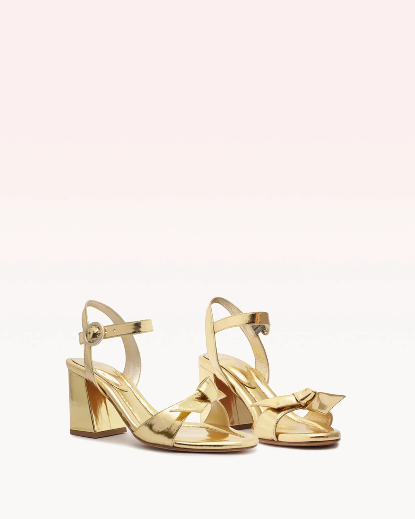 Clarita Flare 75 Metallic Golden sold by Alexandre Birman product image thumbnail 2