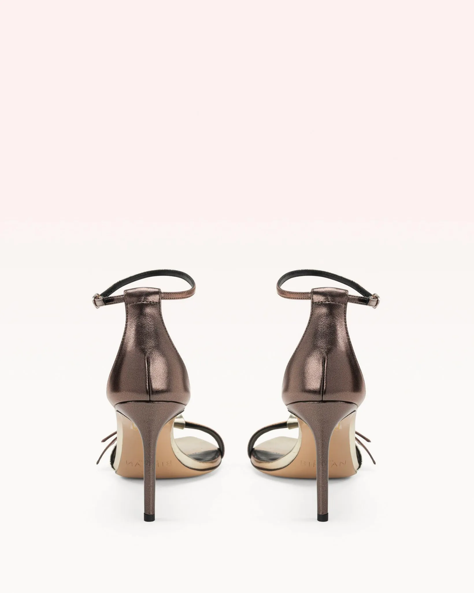 Clarita Double 85 Metallic Chocolate sold by Alexandre Birman product image thumbnail 3