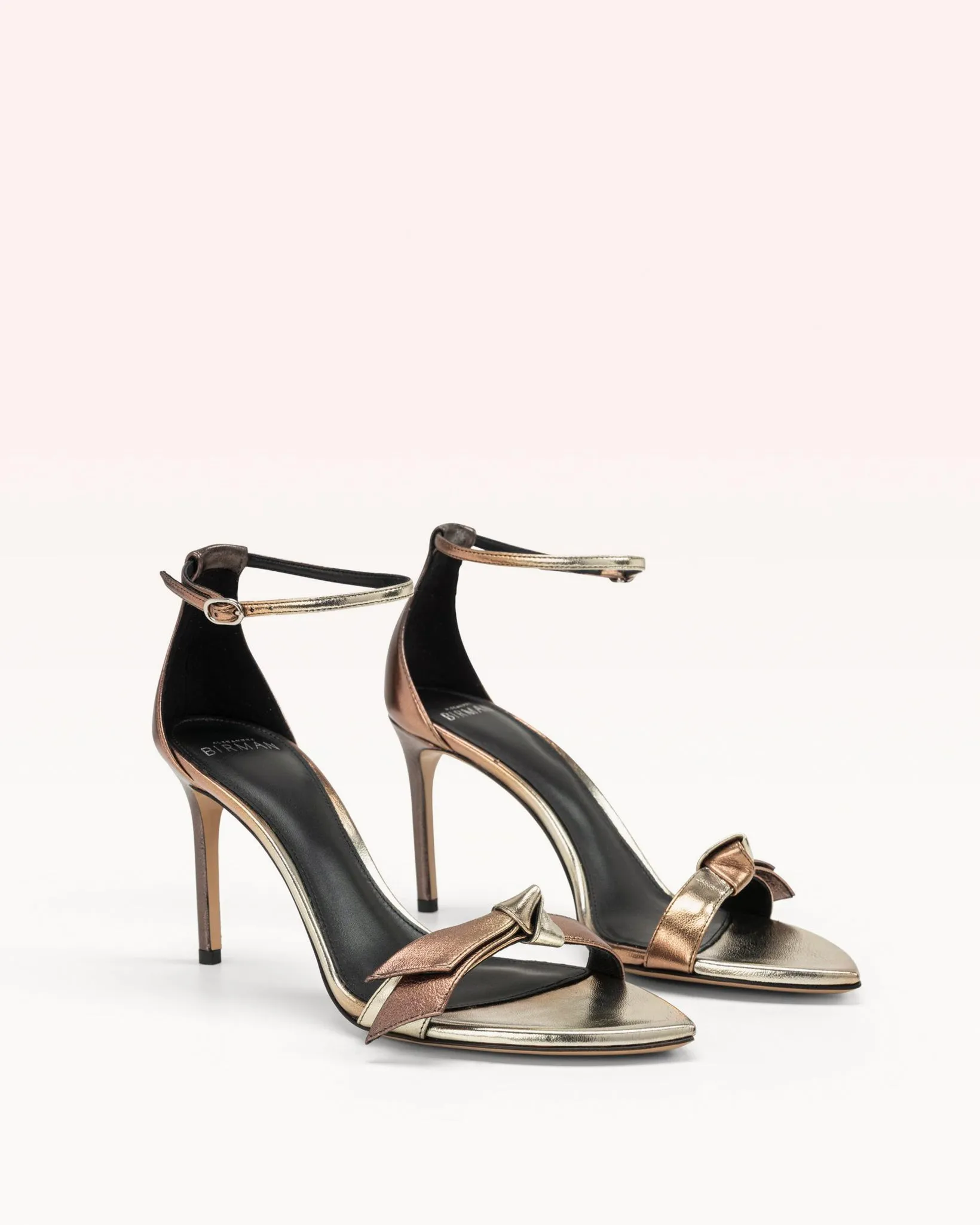 Clarita Double 85 Metallic Chocolate sold by Alexandre Birman product image thumbnail 2