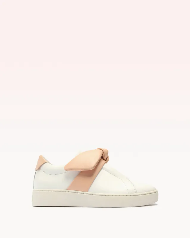 Asymmetric Clarita Sneaker Nude sold by Alexandre Birman
