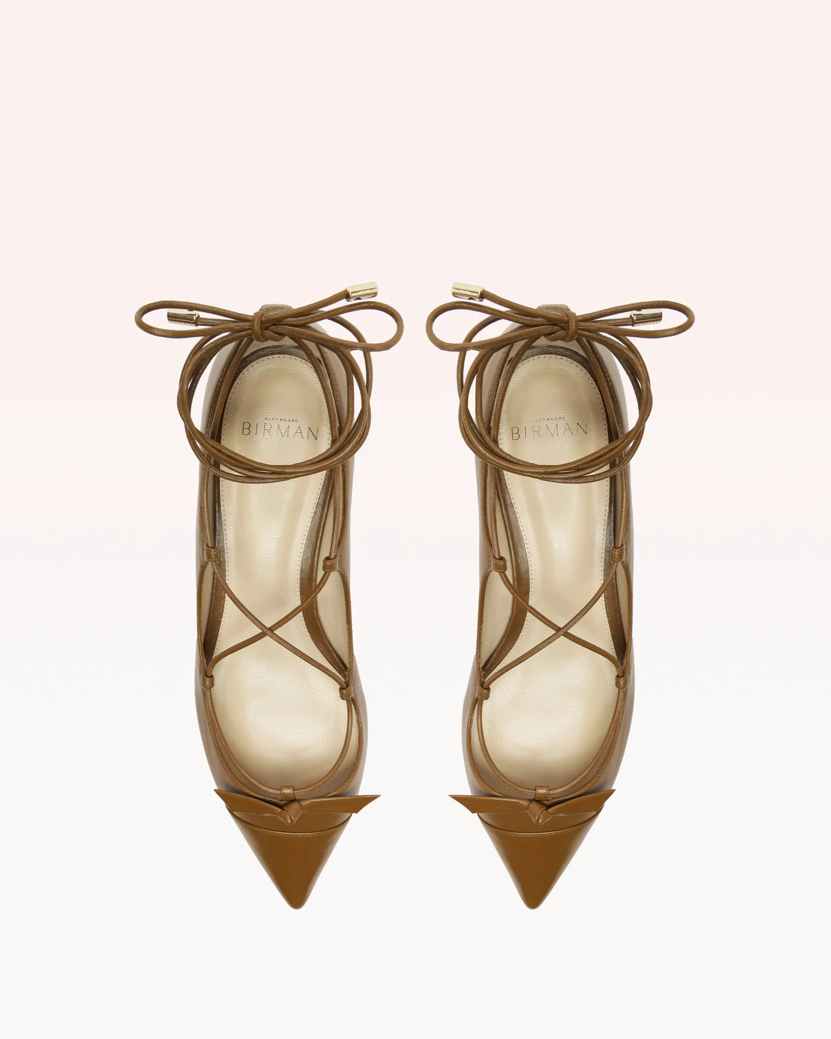 Slim Clarita Lace Up Flat sold by Alexandre Birman product image thumbnail 3