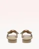 Maxi Clarita Square Flat Semolina sold by Alexandre Birman