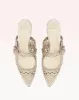 Dallas Mule Metallic Luna sold by Alexandre Birman