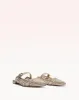 Dallas Mule Metallic Luna sold by Alexandre Birman