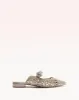 Dallas Mule Metallic Luna sold by Alexandre Birman