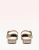 Dallas Mule Metallic Luna sold by Alexandre Birman