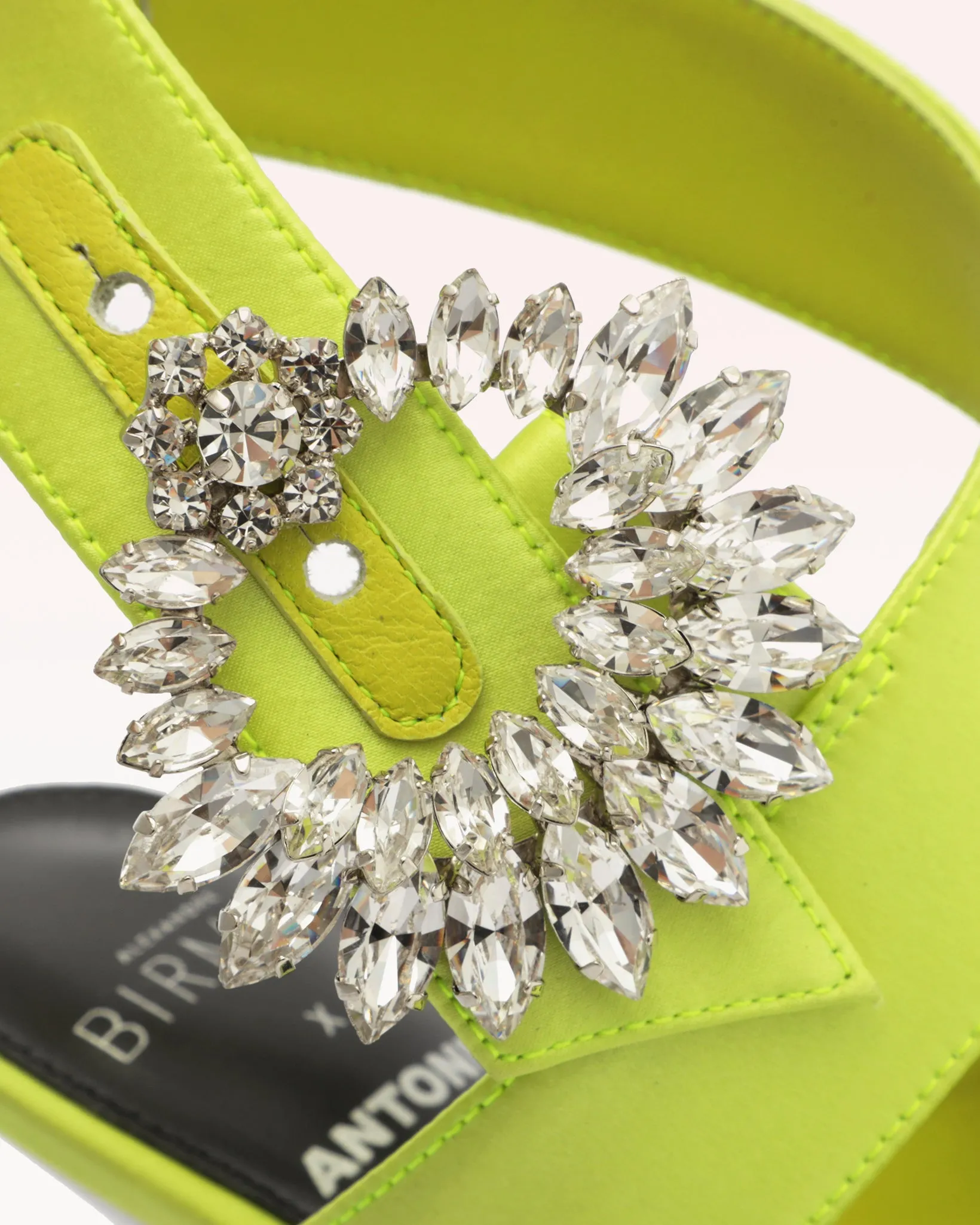 Antonia Crystals Lime sold by Alexandre Birman product image thumbnail 4