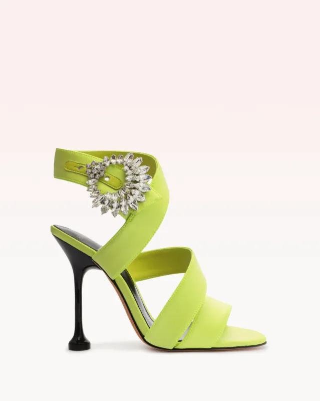 Antonia Crystals Lime sold by Alexandre Birman