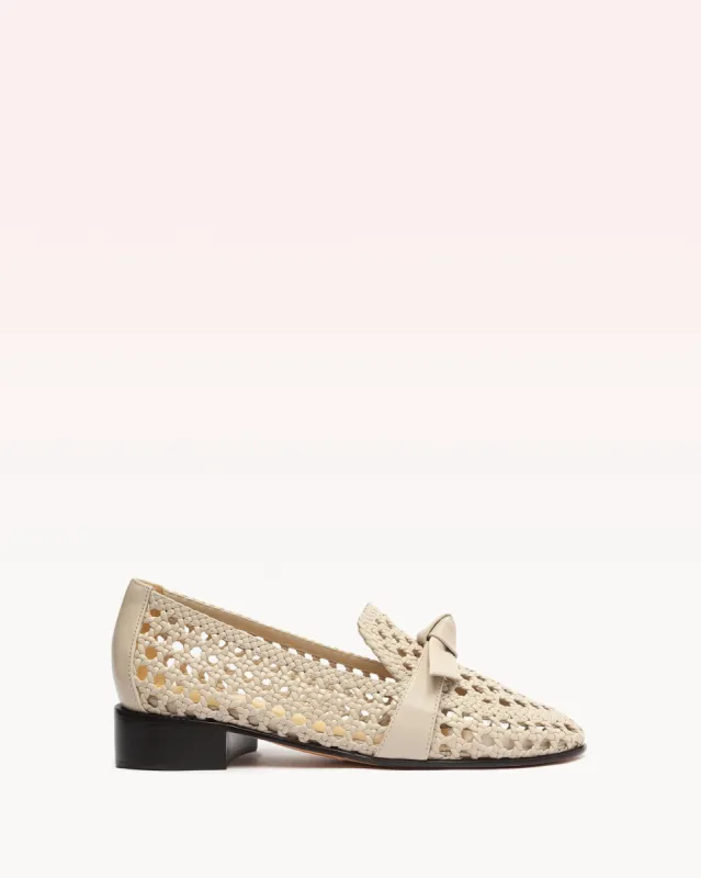 Clarita Basketry Loafer Fog sold by Alexandre Birman