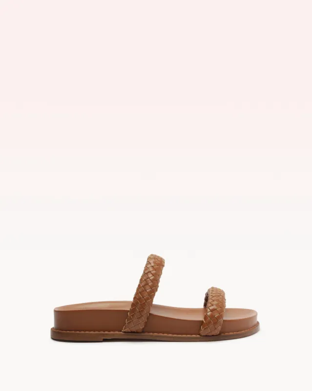 Alessia Flat Cuoio sold by Alexandre Birman