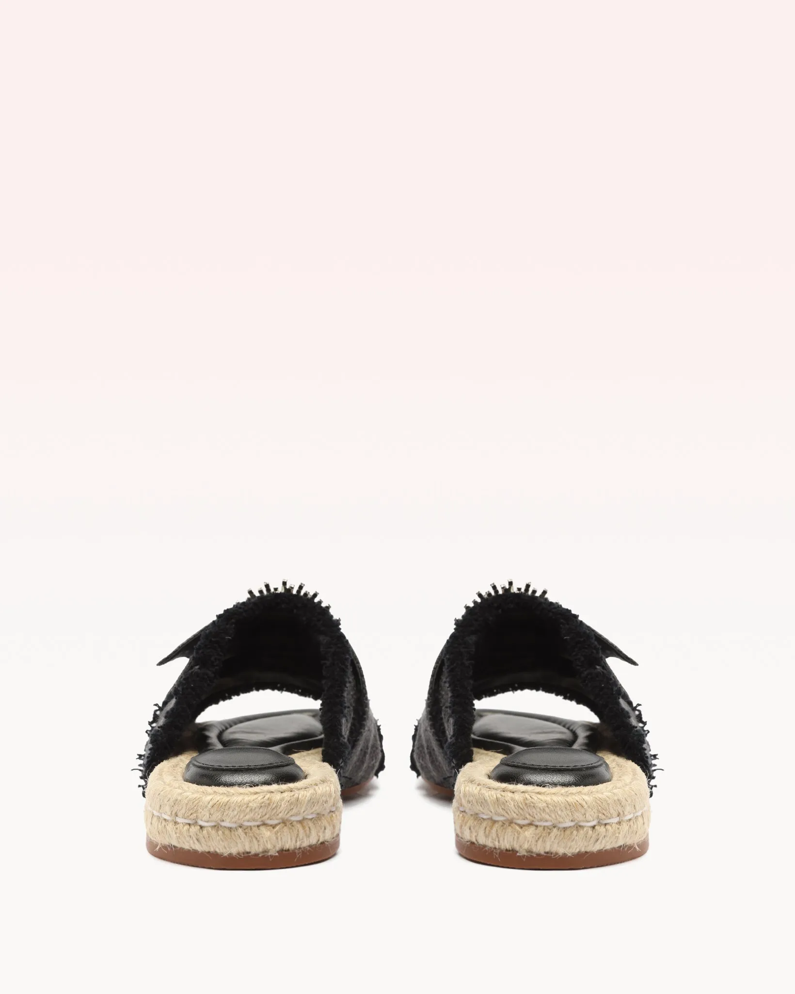 Madelina Flat Raffia Black sold by Alexandre Birman product image thumbnail 2