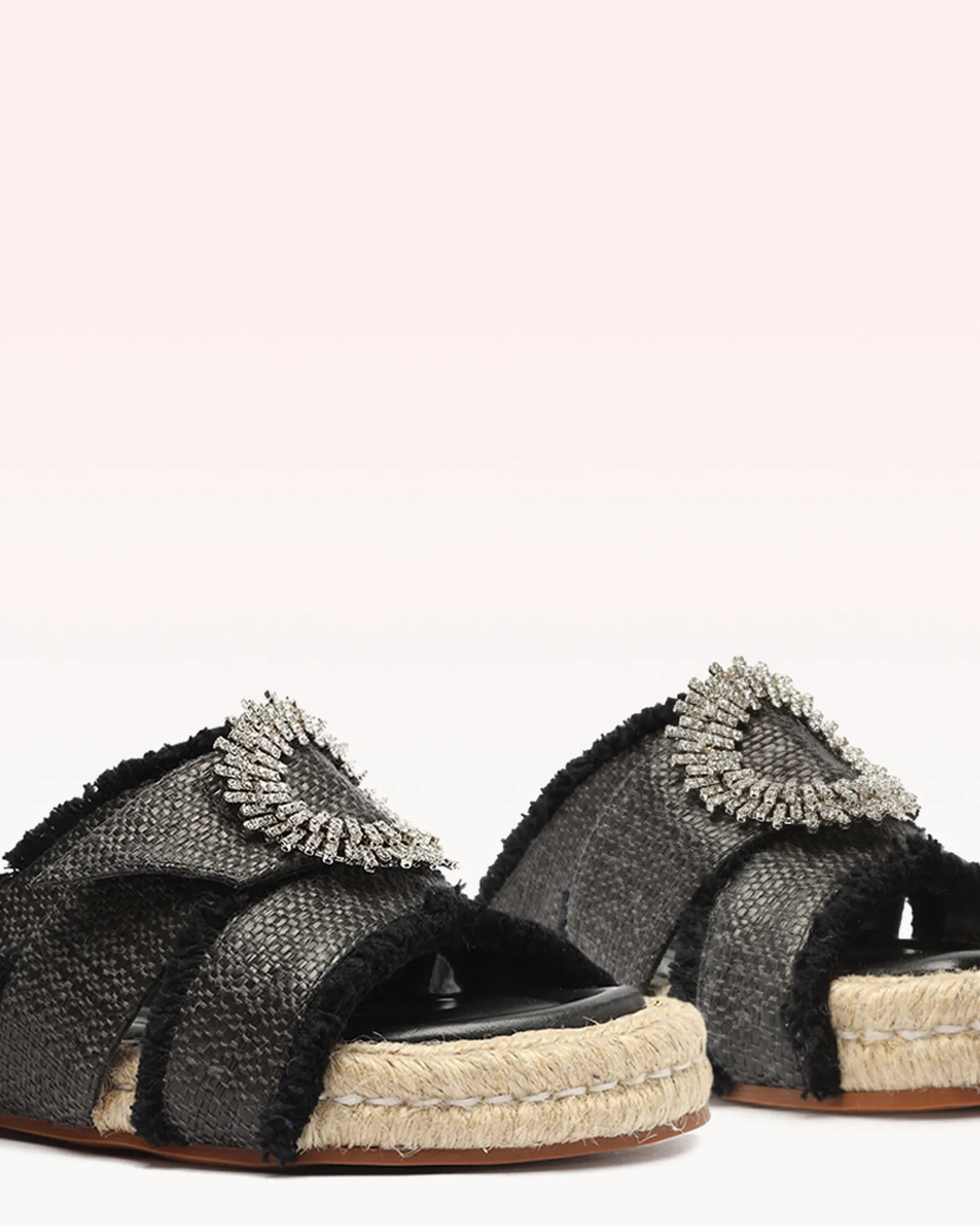 Madelina Flat Raffia Black sold by Alexandre Birman product image thumbnail 4