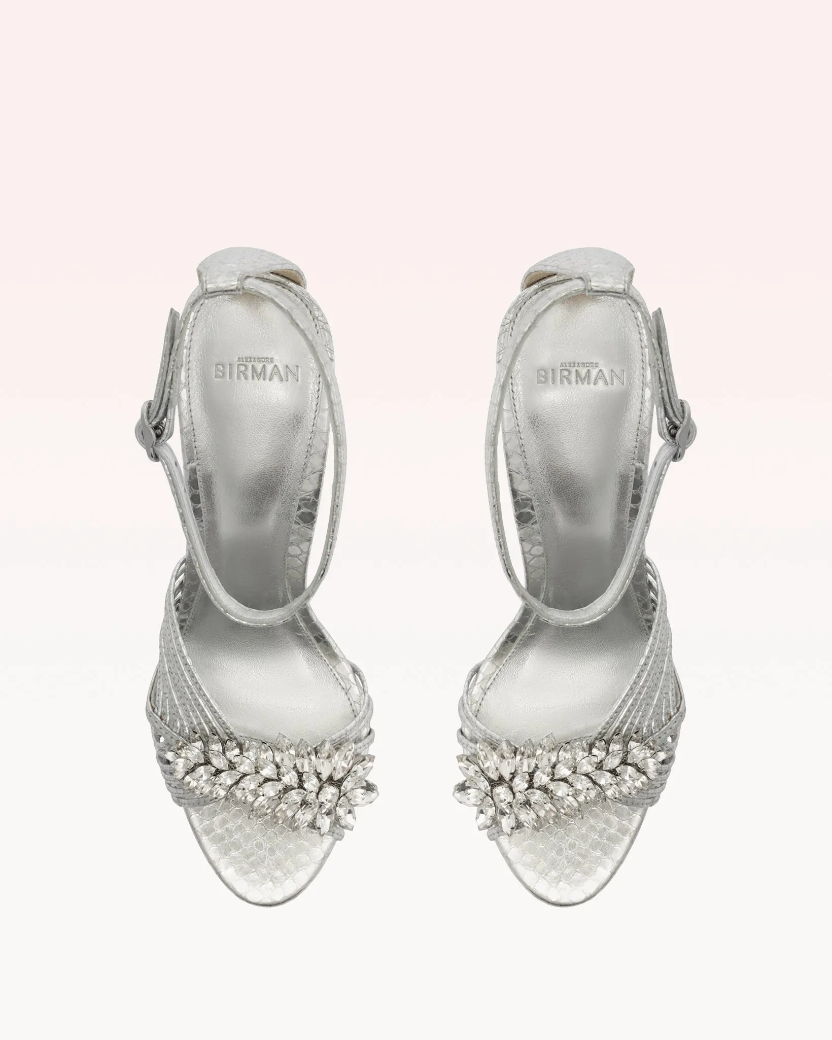 Lisa Crystal 100 Silver sold by Alexandre Birman product image thumbnail 4
