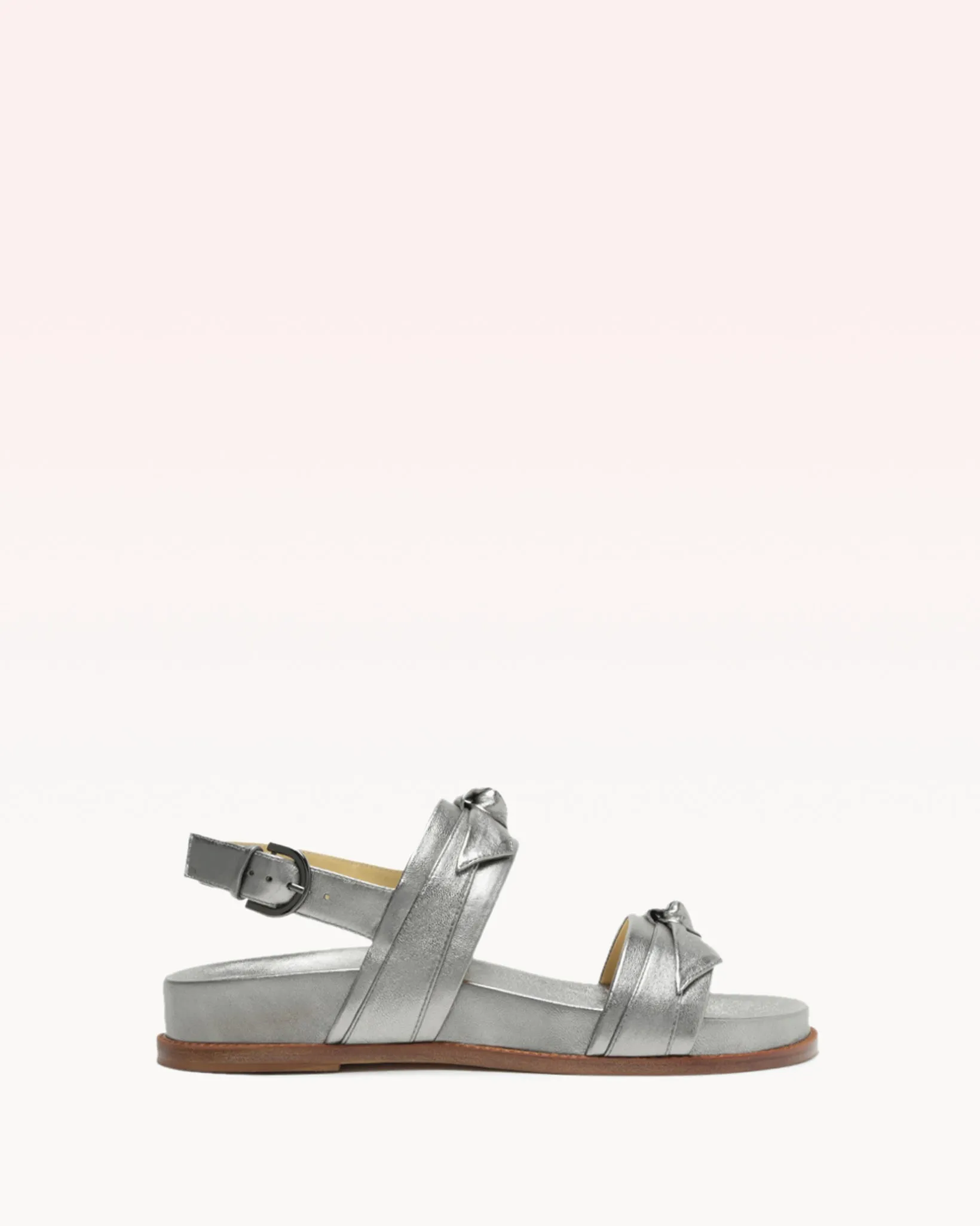 Clarita Sport Sandal Metallic Graphite sold by Alexandre Birman