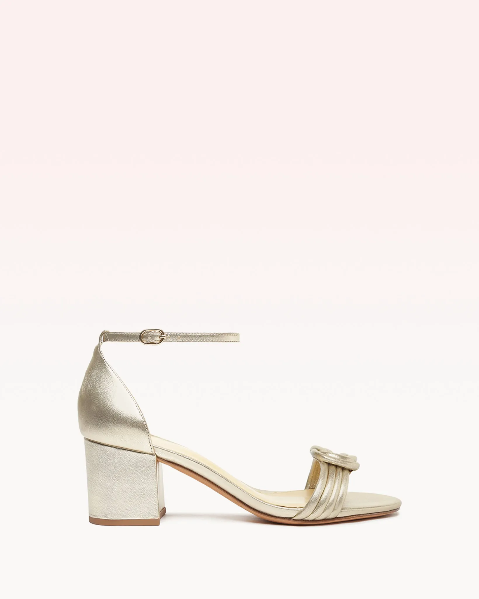 Vicky 60 Metallic Gold sold by Alexandre Birman