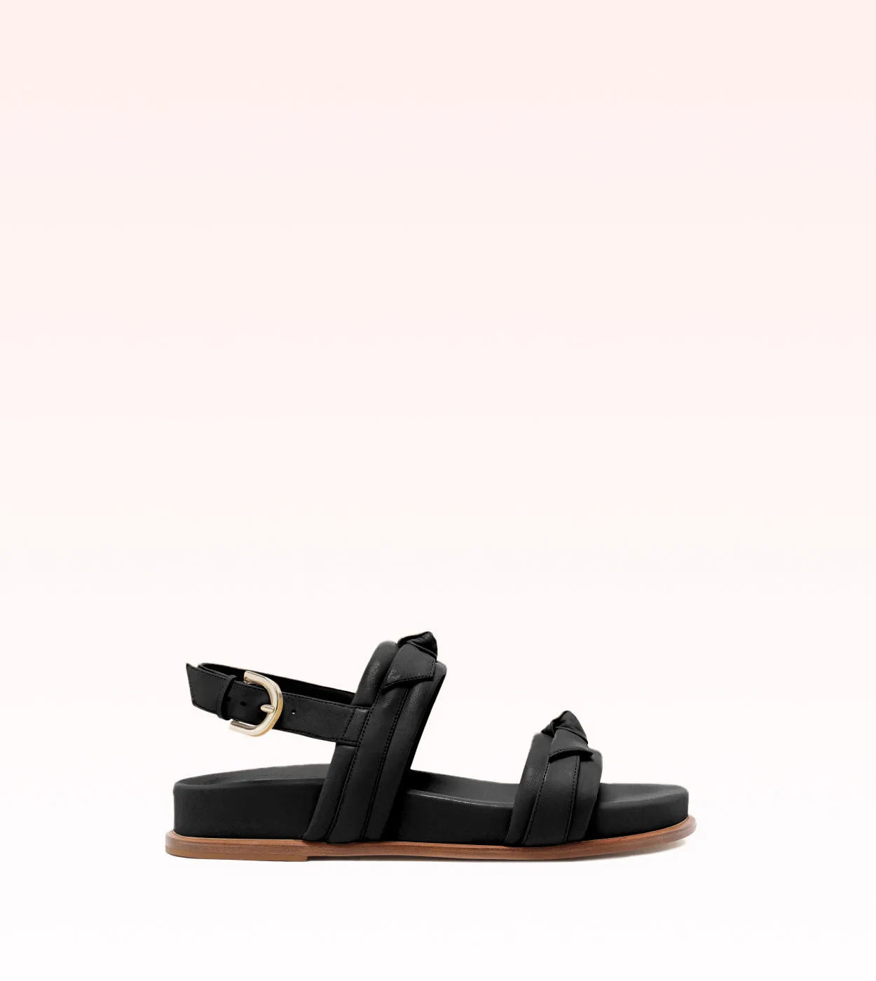 Soft Clarita Sport Sandal Black sold by Alexandre Birman