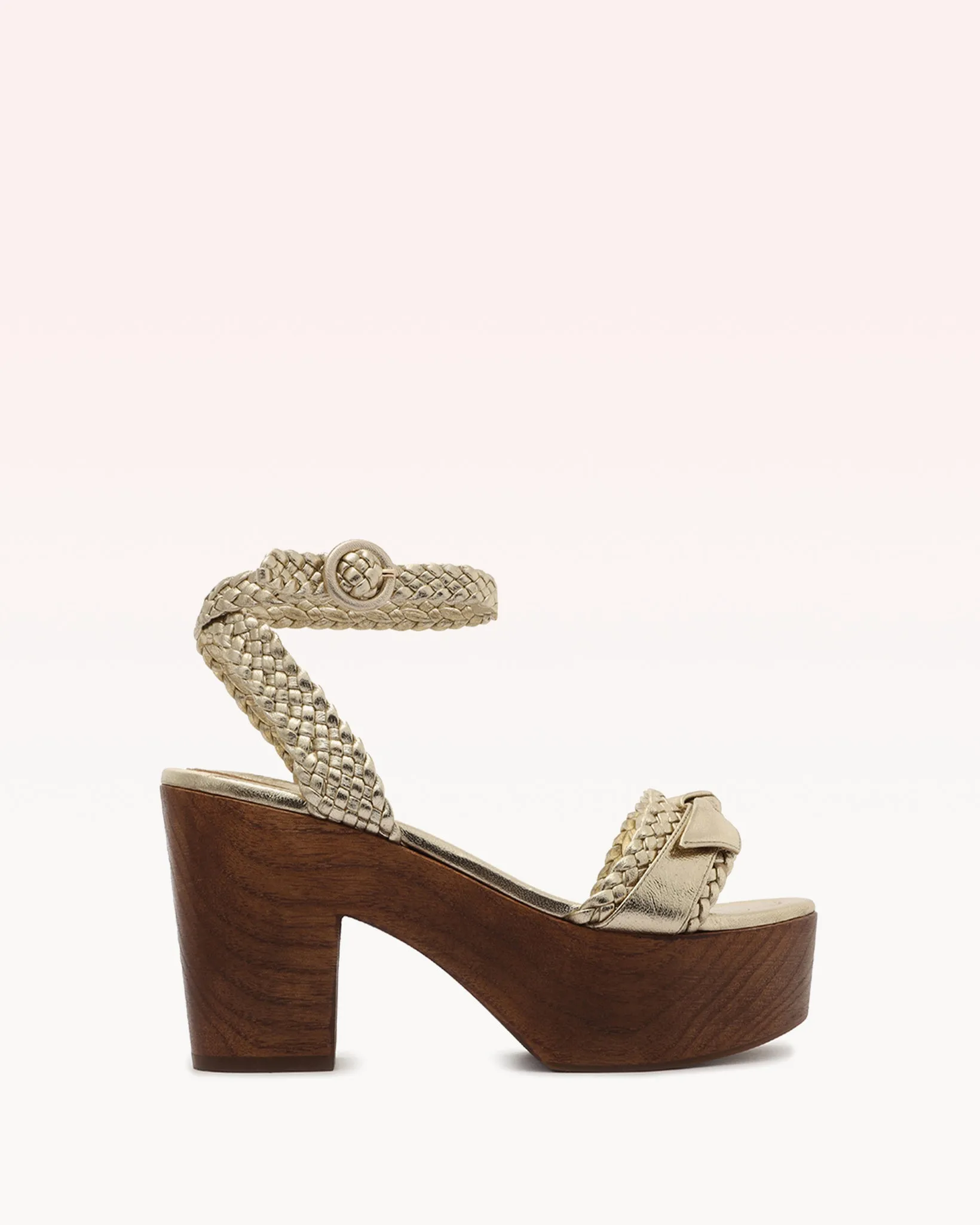 Clarita Clog 110 Golden sold by Alexandre Birman