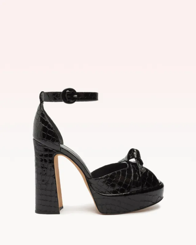 Pepitta 120 Crocco Black sold by Alexandre Birman