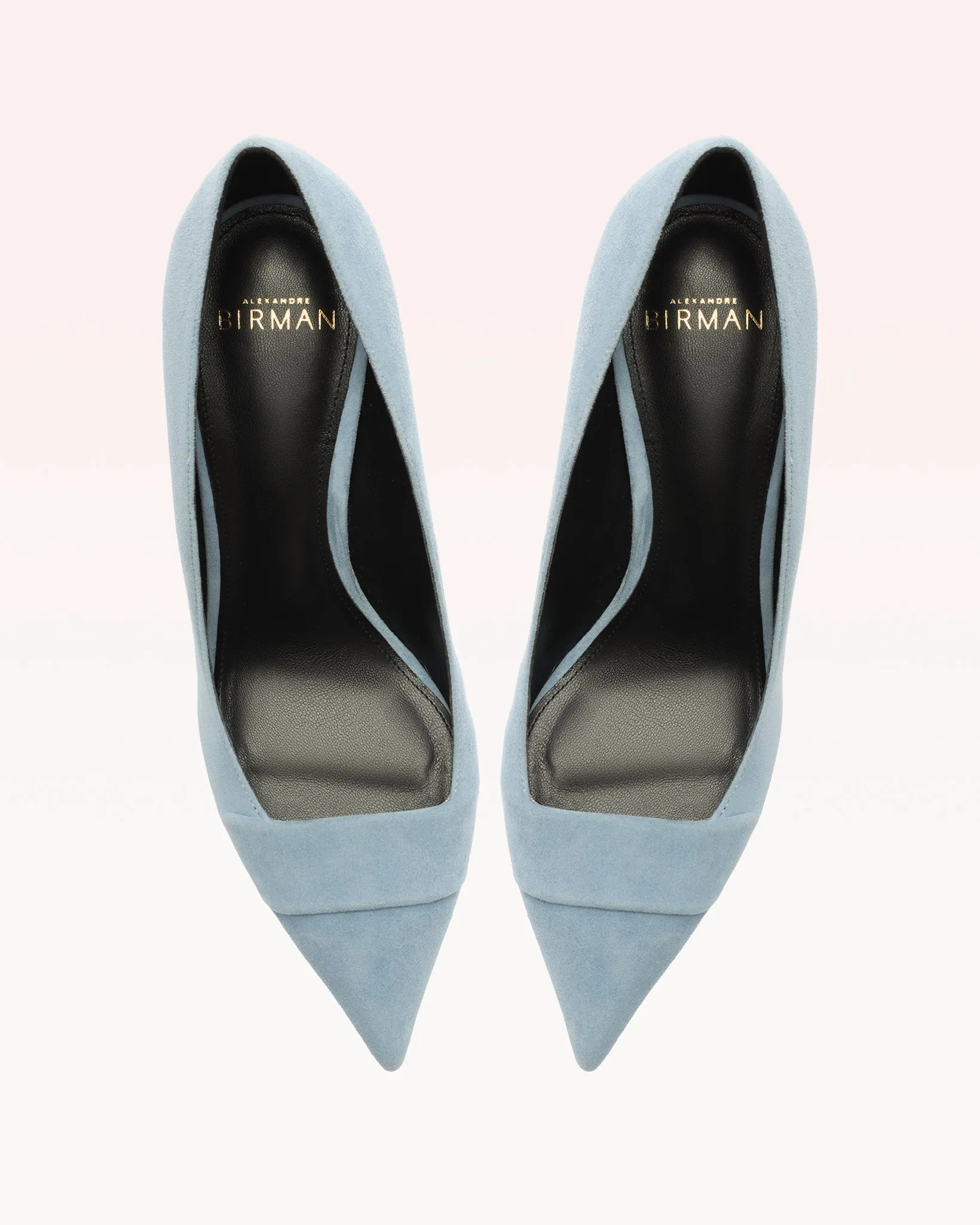 Ally 85 Thin Suede Azzuro sold by Alexandre Birman product image thumbnail 4