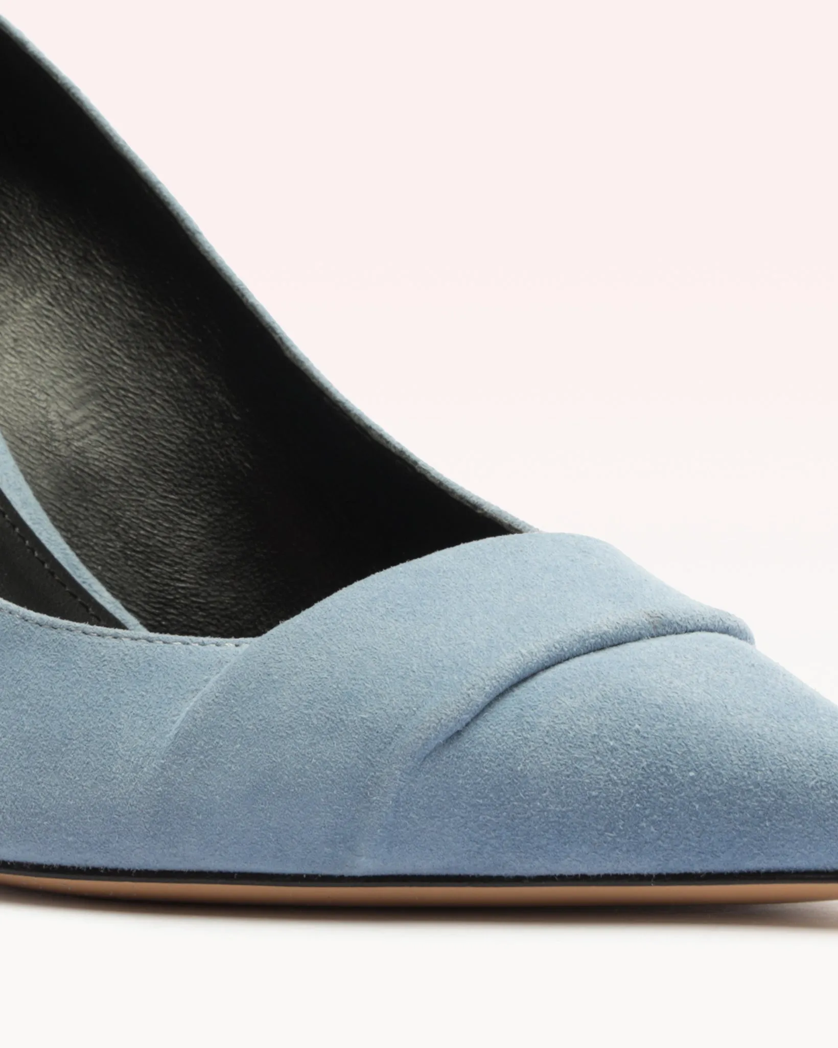 Ally 85 Thin Suede Azzuro sold by Alexandre Birman product image thumbnail 5