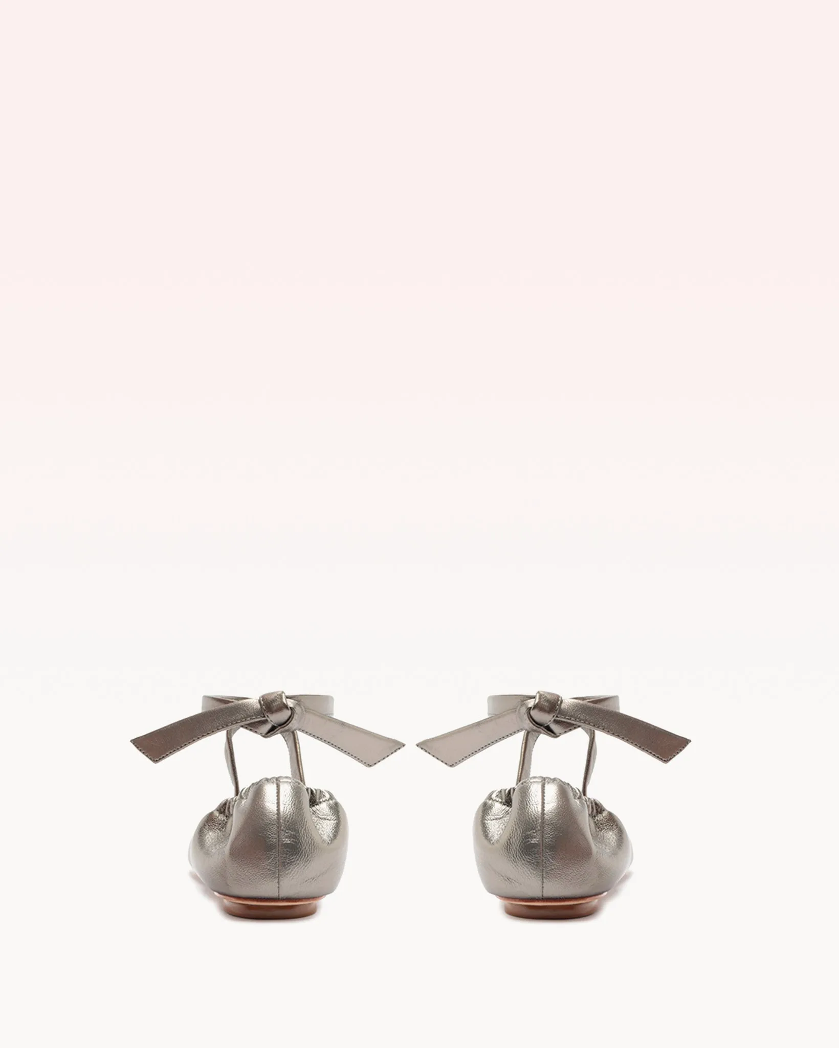 Clarita Ballet Flat Metallic Pewter sold by Alexandre Birman product image thumbnail 3