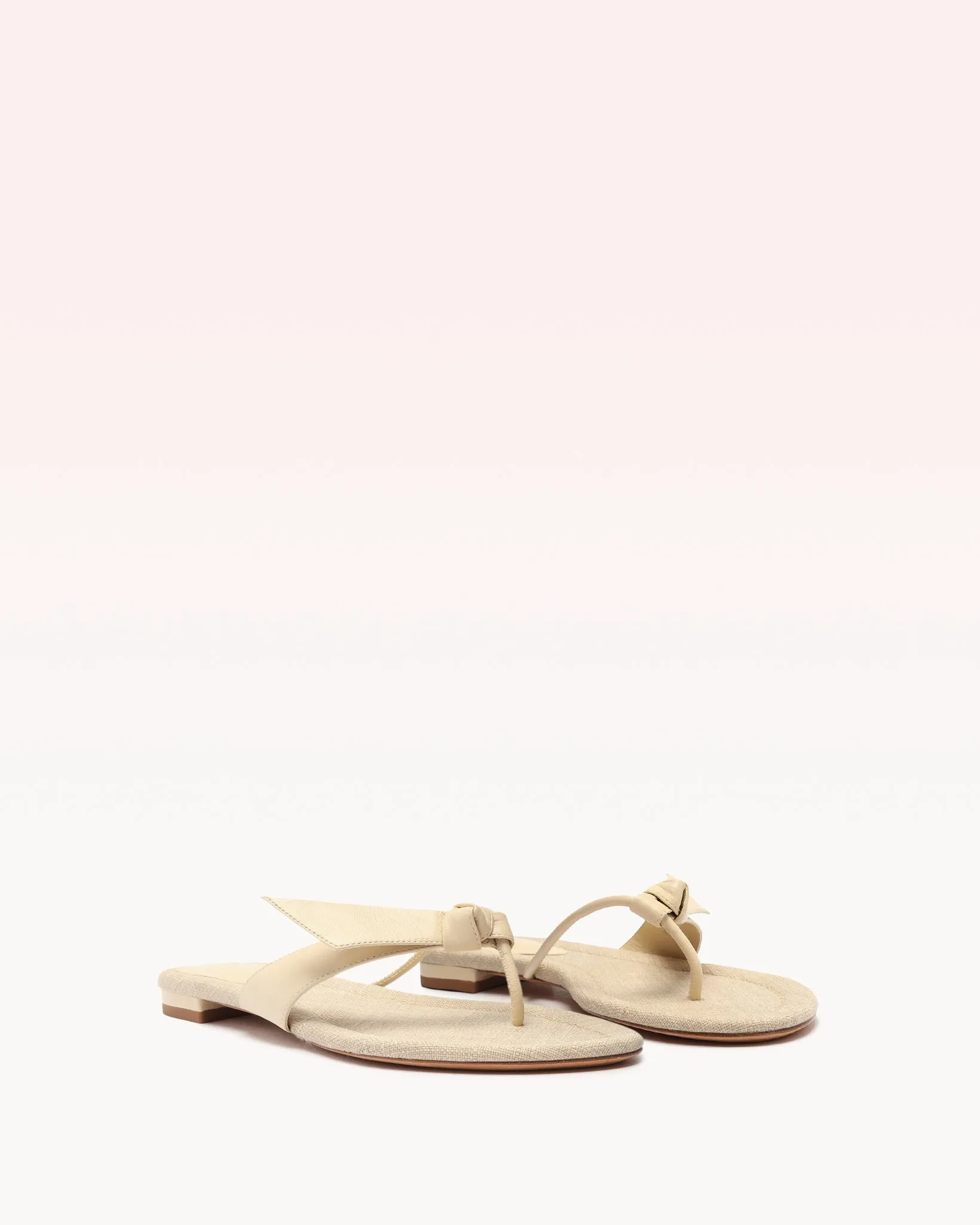 Asymmetric Clarita Flat Eggshell sold by Alexandre Birman product image thumbnail 2