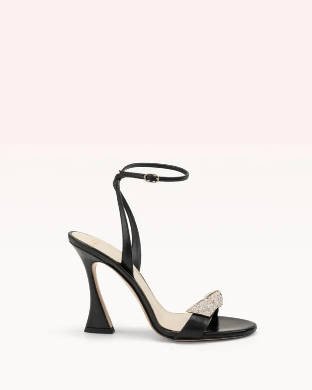 Clarita Bell Crystals 100 Black sold by Alexandre Birman