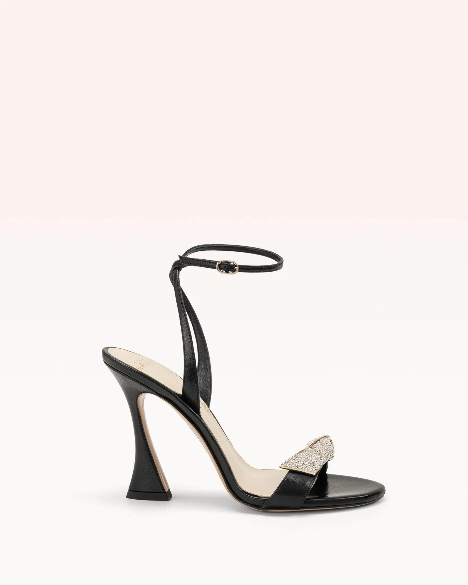 Clarita Bell Crystals 100 Black sold by Alexandre Birman