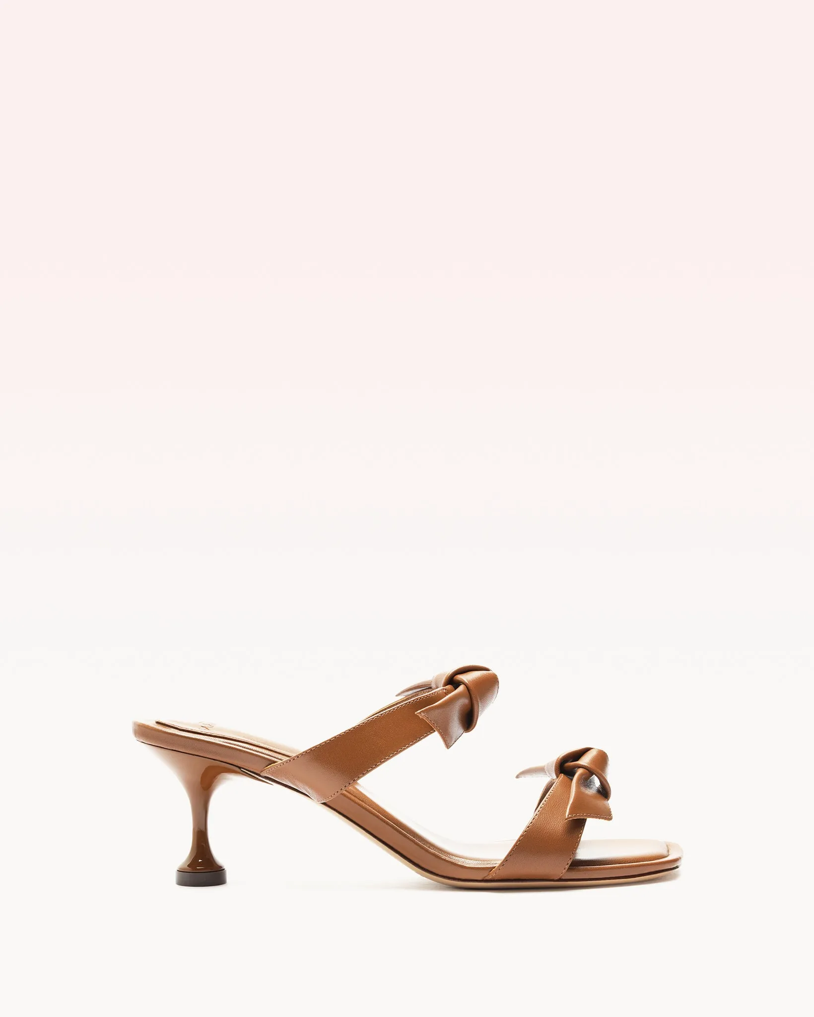 Clarita Square Flare 60 Espresso sold by Alexandre Birman