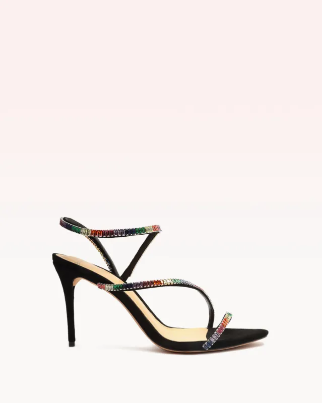 Polly 85 Suede Black sold by Alexandre Birman