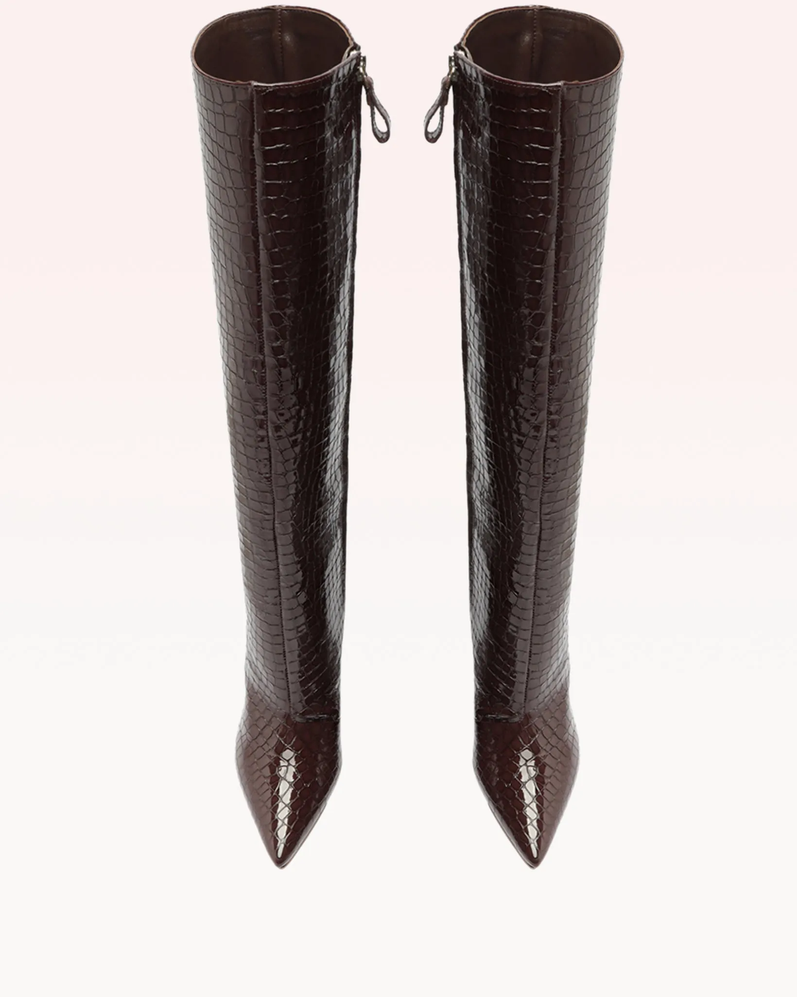 Kyra 100 Crocco Boot Bloodstone sold by Alexandre Birman product image thumbnail 4