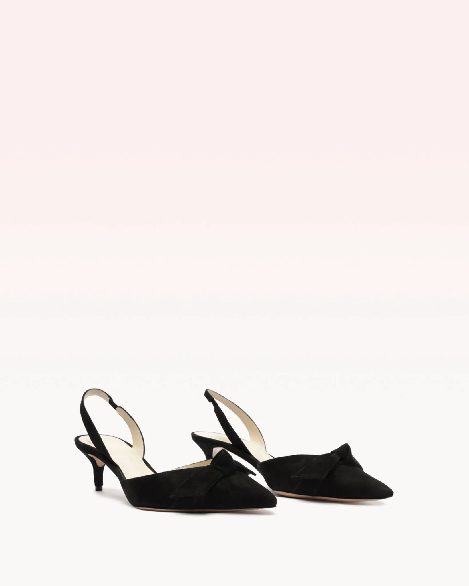 Clarita Slingback 50 Suede Black sold by Alexandre Birman product image thumbnail 2
